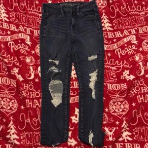 american eagle super high rise jeans